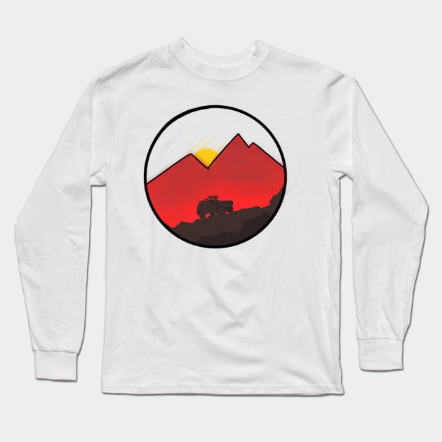 80 Series Land Cruiser Long Sleeve T-Shirt by Brenton